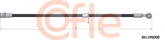 Cofle 92.BH.HN008 - Спирачен маркуч vvparts.bg