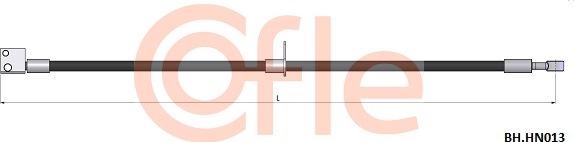 Cofle 92.BH.HN013 - Спирачен маркуч vvparts.bg