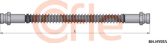 Cofle 92.BH.HY015 - Спирачен маркуч vvparts.bg
