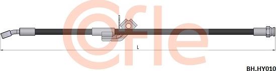 Cofle 92.BH.HY010 - Спирачен маркуч vvparts.bg