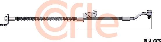 Cofle 92.BH.HY075 - Спирачен маркуч vvparts.bg