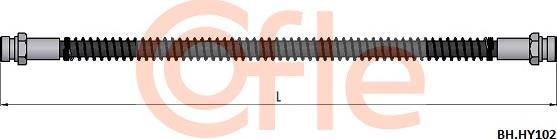 Cofle 92.BH.HY102 - Спирачен маркуч vvparts.bg