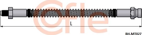Cofle 92.BH.MT027 - Спирачен маркуч vvparts.bg