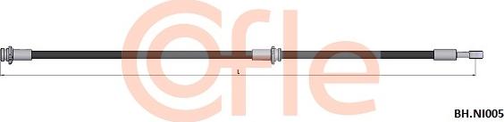 Cofle 92.BH.NI005 - Спирачен маркуч vvparts.bg