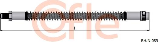 Cofle 92.BH.NI085 - Спирачен маркуч vvparts.bg