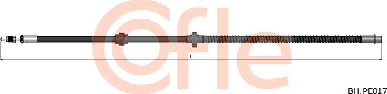 Cofle 92.BH.PE017 - Спирачен маркуч vvparts.bg