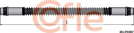 Cofle 92.BH.PE087 - Спирачен маркуч vvparts.bg