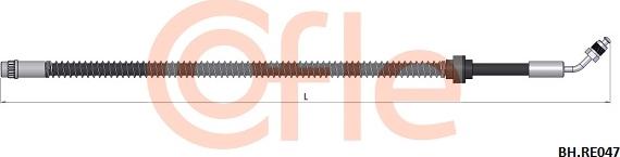 Cofle 92.BH.RE047 - Спирачен маркуч vvparts.bg