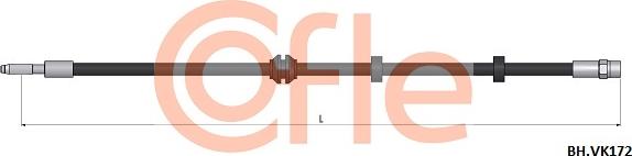 Cofle 92.BH.VK172 - Спирачен маркуч vvparts.bg