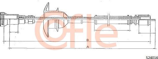 Cofle S24016 - Ос на тахографа vvparts.bg