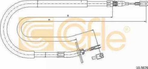 RIDER RD.4442270281 - Жило, ръчна спирачка vvparts.bg