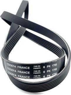 COGEFA France 6PK1700 - Пистов ремък vvparts.bg