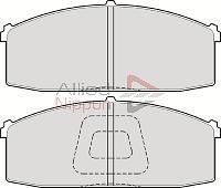 Comline ADB0409 - Комплект спирачно феродо, дискови спирачки vvparts.bg