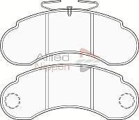 Comline ADB01089 - Комплект спирачно феродо, дискови спирачки vvparts.bg