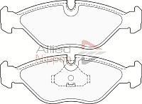 Comline ADB0871 - Комплект спирачно феродо, дискови спирачки vvparts.bg