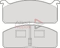 Comline ADB0264 - Комплект спирачно феродо, дискови спирачки vvparts.bg