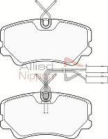 Comline ADB1546 - Комплект спирачно феродо, дискови спирачки vvparts.bg