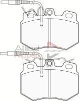 Comline ADB1191 - Комплект спирачно феродо, дискови спирачки vvparts.bg