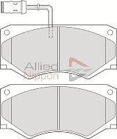 Comline ADB11068 - Комплект спирачно феродо, дискови спирачки vvparts.bg