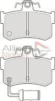 Comline ADB1811 - Комплект спирачно феродо, дискови спирачки vvparts.bg