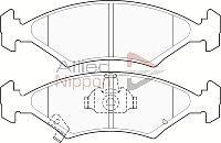 Comline ADB3936 - Комплект спирачно феродо, дискови спирачки vvparts.bg