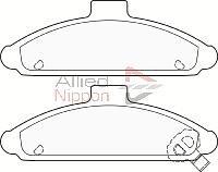 Comline ADB3806 - Комплект спирачно феродо, дискови спирачки vvparts.bg