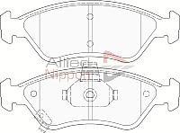 Comline ADB3808 - Комплект спирачно феродо, дискови спирачки vvparts.bg