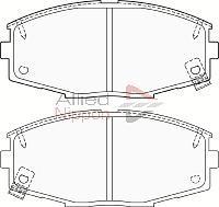 Comline ADB3837 - Комплект спирачно феродо, дискови спирачки vvparts.bg