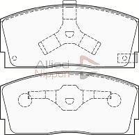 Comline ADB3325 - Комплект спирачно феродо, дискови спирачки vvparts.bg