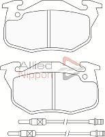 Comline ADB2198 - Комплект спирачно феродо, дискови спирачки vvparts.bg