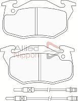 Comline ADB2197 - Комплект спирачно феродо, дискови спирачки vvparts.bg