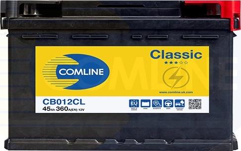 Comline CB012CL - Стартов акумулатор vvparts.bg