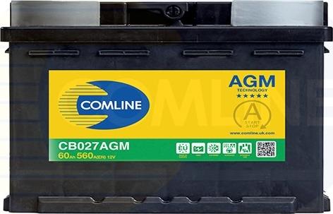 Comline CB027AGM - Стартов акумулатор vvparts.bg