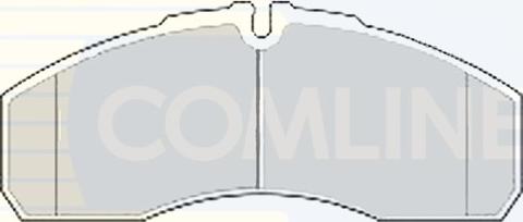 Comline CBP01173 - Комплект спирачно феродо, дискови спирачки vvparts.bg