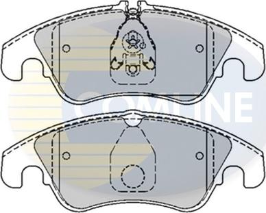 Comline CBP01789 - Комплект спирачно феродо, дискови спирачки vvparts.bg