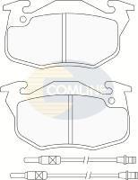 Comline CBP2198 - Комплект спирачно феродо, дискови спирачки vvparts.bg