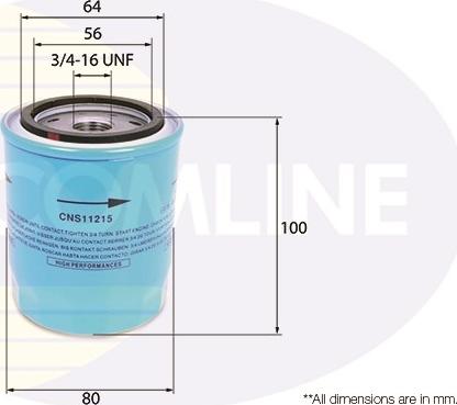 Comline CNS11215 - Маслен филтър vvparts.bg