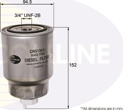 Comline CNS13013 - Горивен филтър vvparts.bg