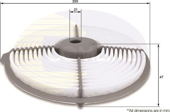 Comline CTY12157 - Въздушен филтър vvparts.bg