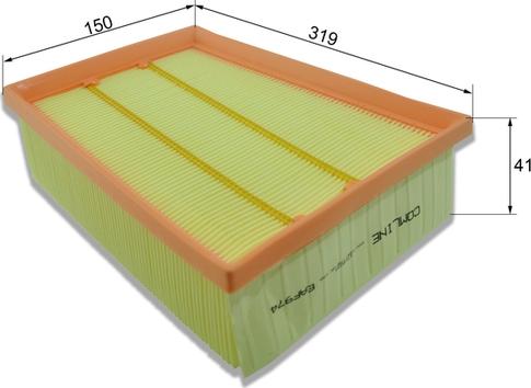 Comline EAF974 - Въздушен филтър vvparts.bg