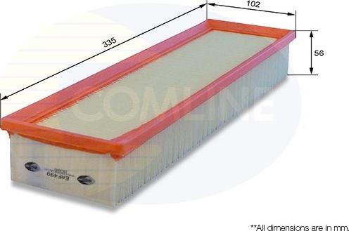 Comline EAF499 - Въздушен филтър vvparts.bg