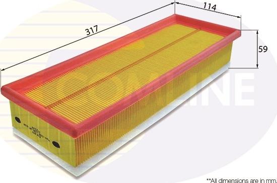 Comline EAF497 - Въздушен филтър vvparts.bg