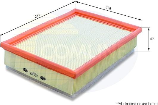 Comline EAF485 - Въздушен филтър vvparts.bg