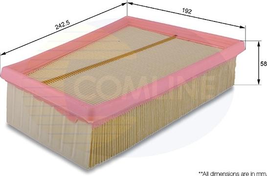 Comline EAF599 - Въздушен филтър vvparts.bg