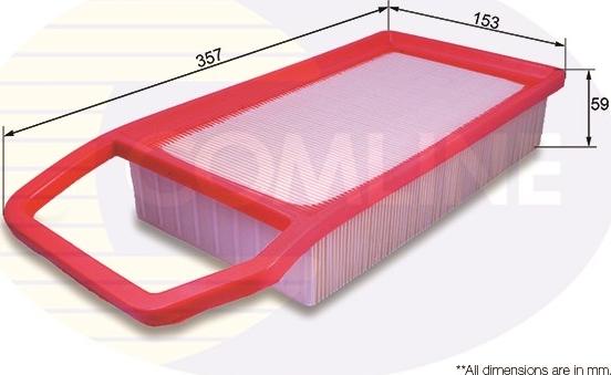 Comline EAF545 - Въздушен филтър vvparts.bg