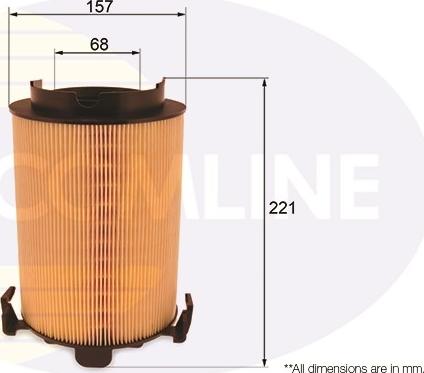 Comline EAF548 - Въздушен филтър vvparts.bg