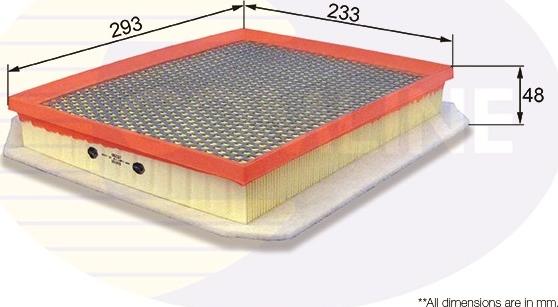 Comline EAF600 - Въздушен филтър vvparts.bg