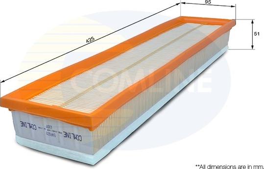 Comline EAF628 - Въздушен филтър vvparts.bg