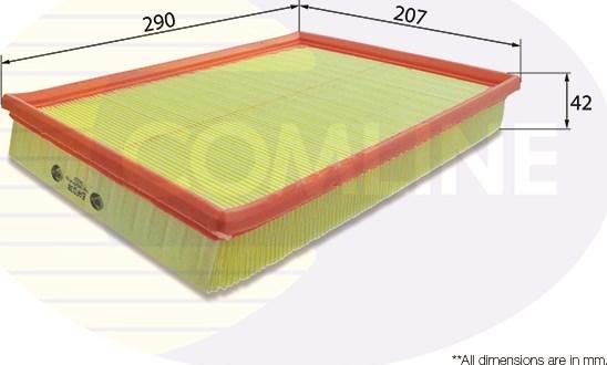 Comline EAF038 - Въздушен филтър vvparts.bg