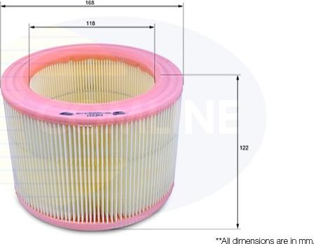 Comline EAF037 - Въздушен филтър vvparts.bg